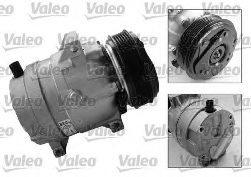 Image_499993053 Compresor clima RENAULT MEGANE II BM0 1 CM0 1 VALEO 699240 - imagine 1