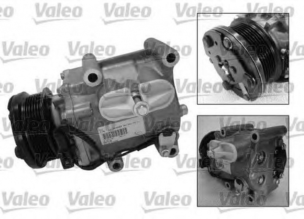 Image_499993236 Compresor clima FORD FOCUS II DA VALEO 699326 - imagine 1